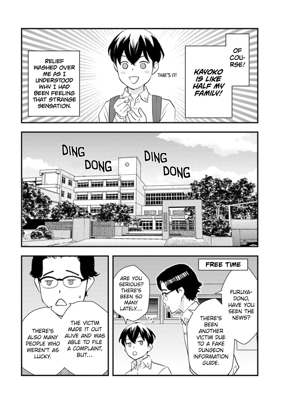 The Hero Returns from Another World, Becomes an Influencer, and Earns Money in the Real World, Where Dungeons have Appeared! Chapter 5 page 4 - Chapter 5