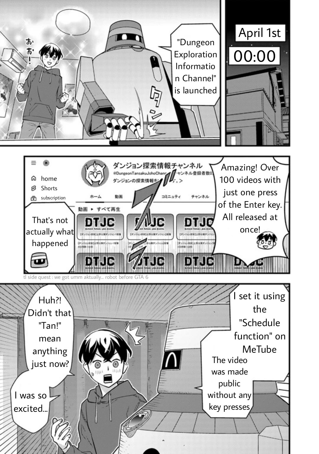 The Hero Returns from Another World, Becomes an Influencer, and Earns Money in the Real World, Where Dungeons have Appeared! Chapter 7.1 page 9 - Chapter 7.1