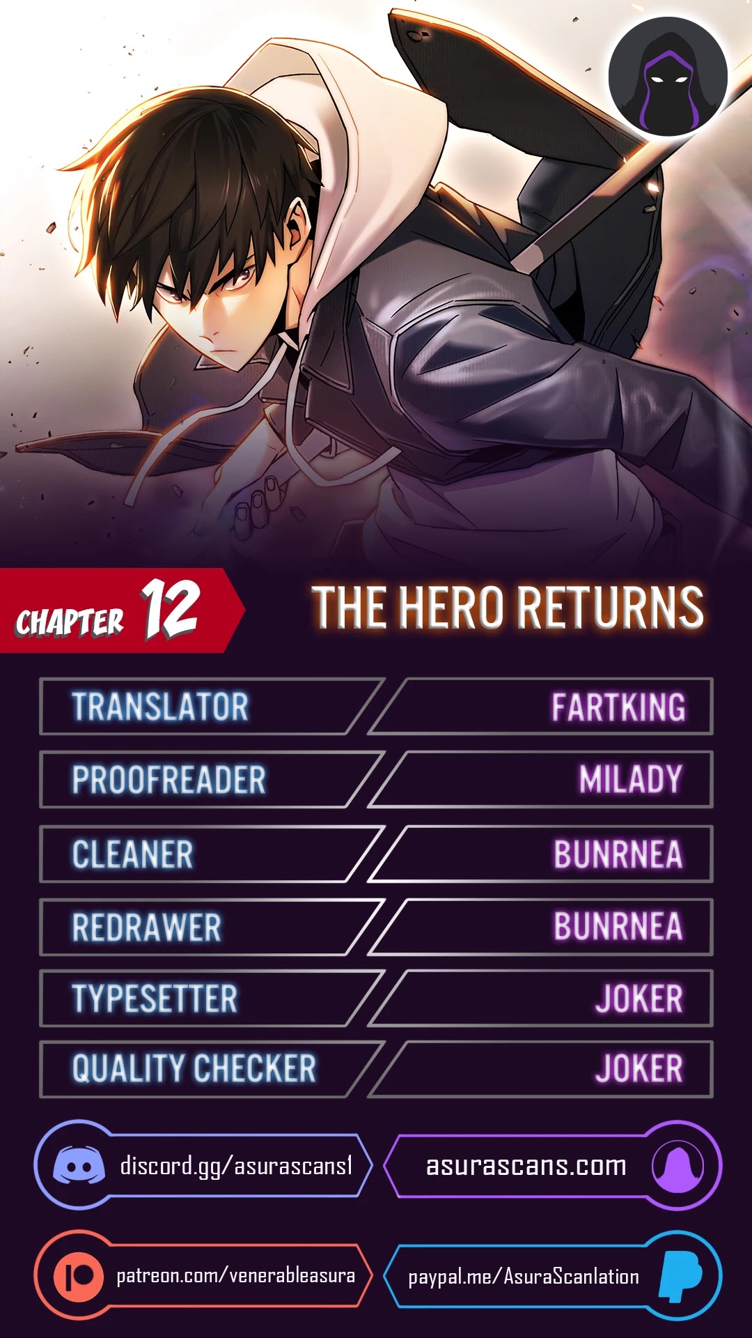 The Hero Returns Chapter 12 page 1 - Chapter 12