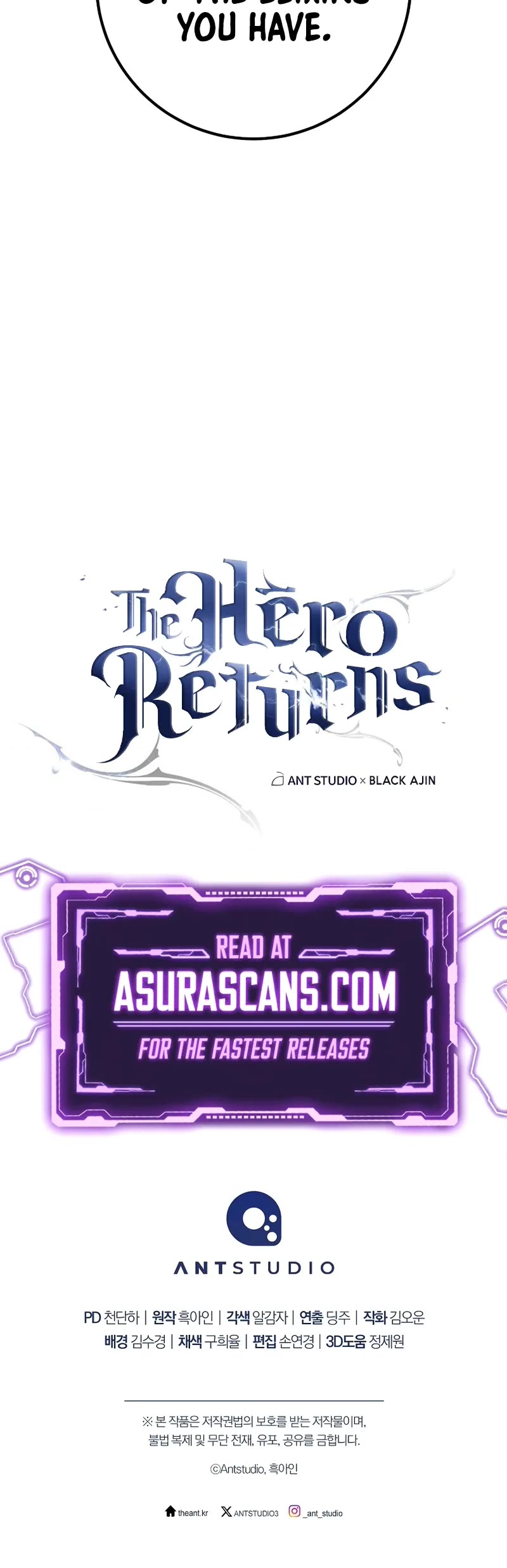 The Hero Returns Chapter 122 page 68 - Chapter 122