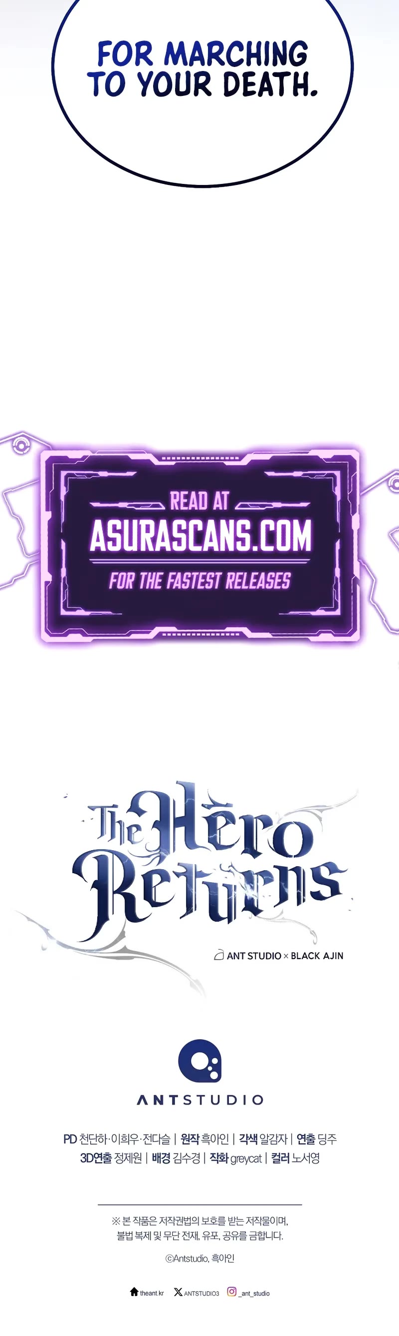 The Hero Returns Chapter 124 page 58 - Chapter 124