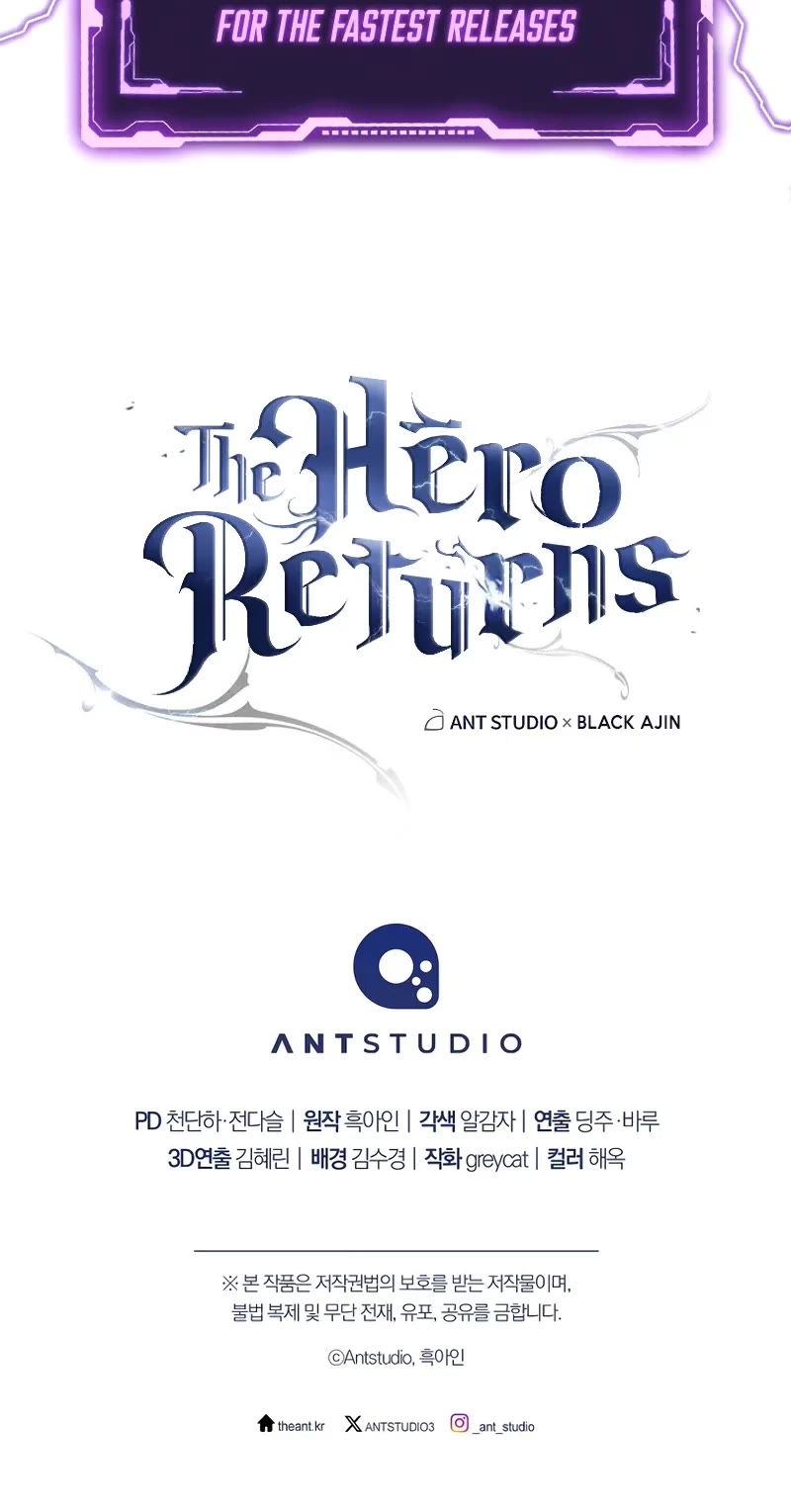 The Hero Returns Chapter 134 page 65 - Chapter 134