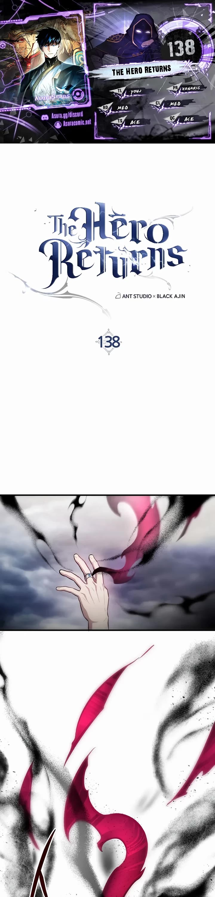 The Hero Returns Chapter 138 page 1 - Chapter 138