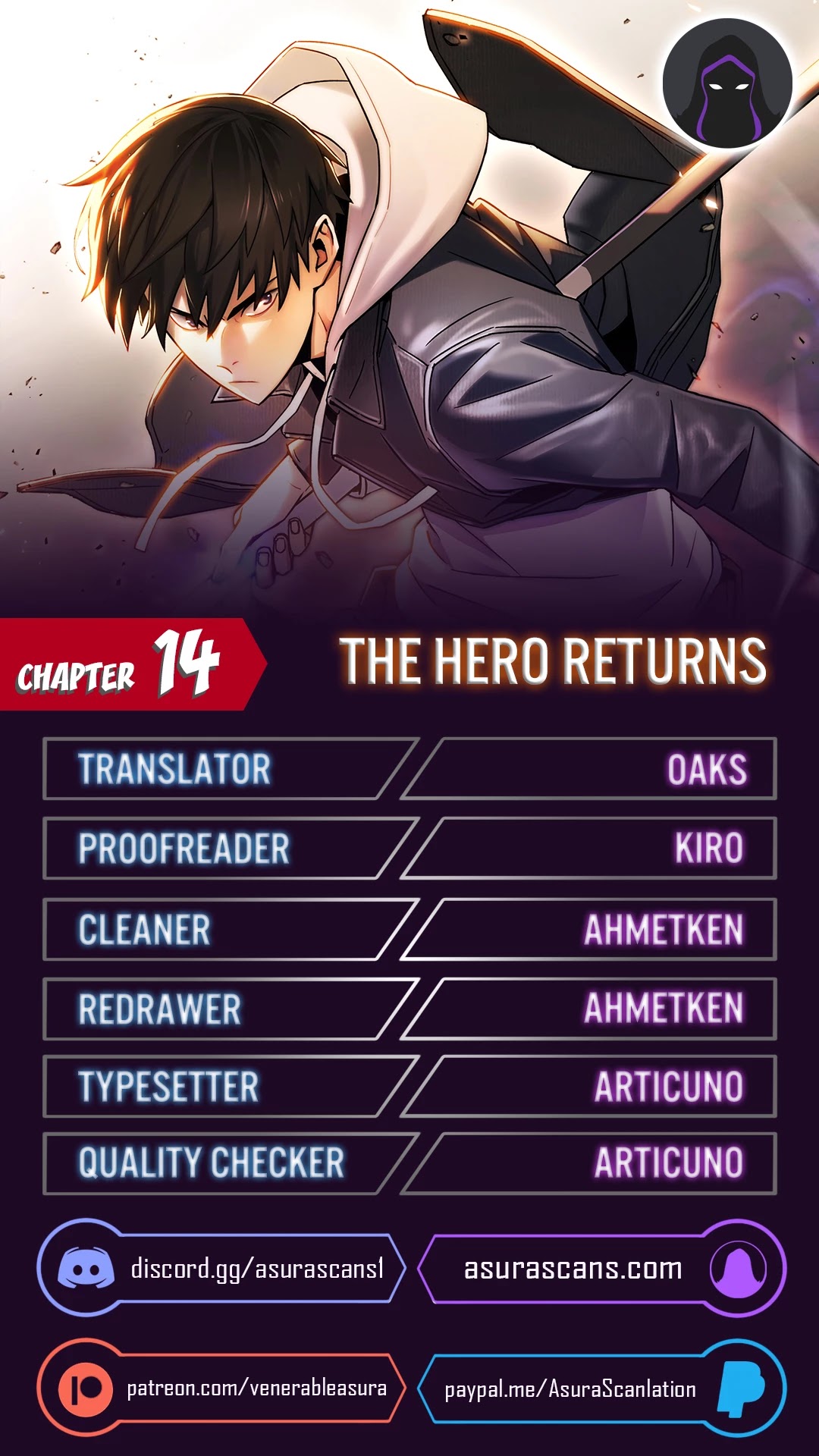 The Hero Returns Chapter 14 thumbnail