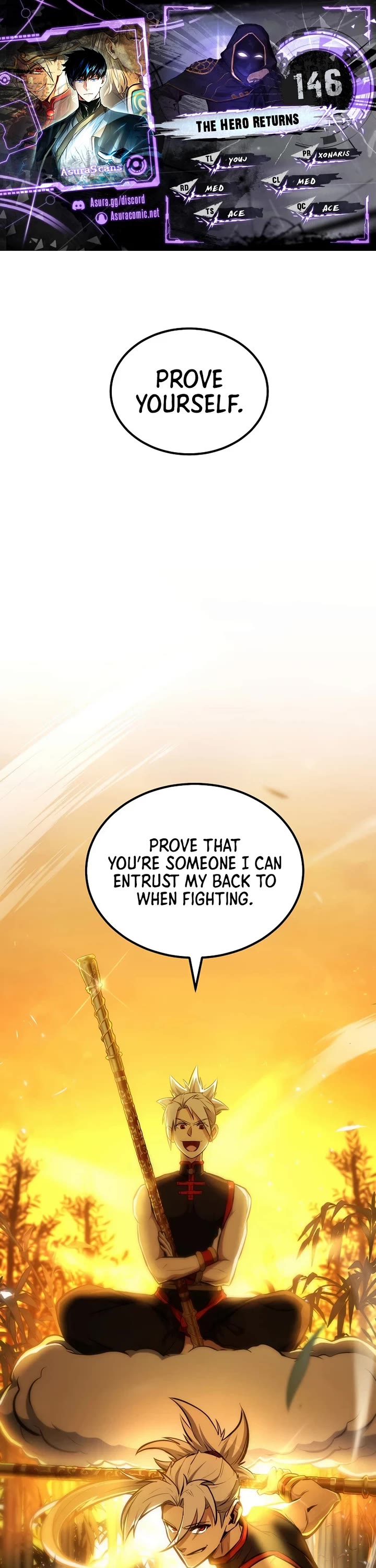 The Hero Returns Chapter 146 page 1 - Chapter 146