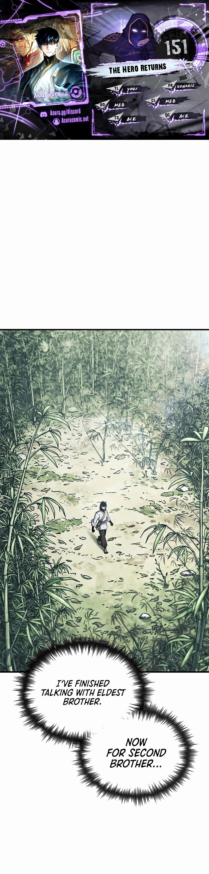 The Hero Returns Chapter 151 page 1 - Chapter 151