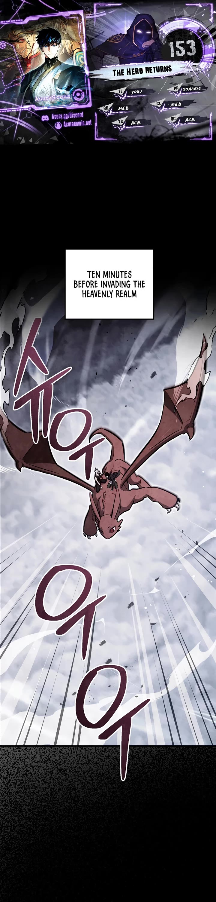 The Hero Returns Chapter 153 page 1 - Chapter 153