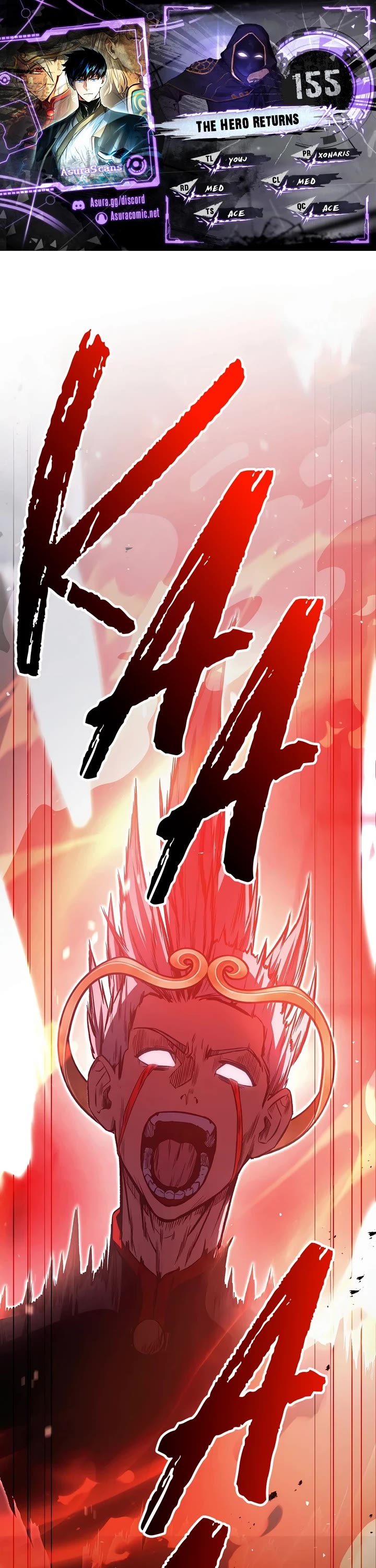 The Hero Returns Chapter 155 page 1 - Chapter 155