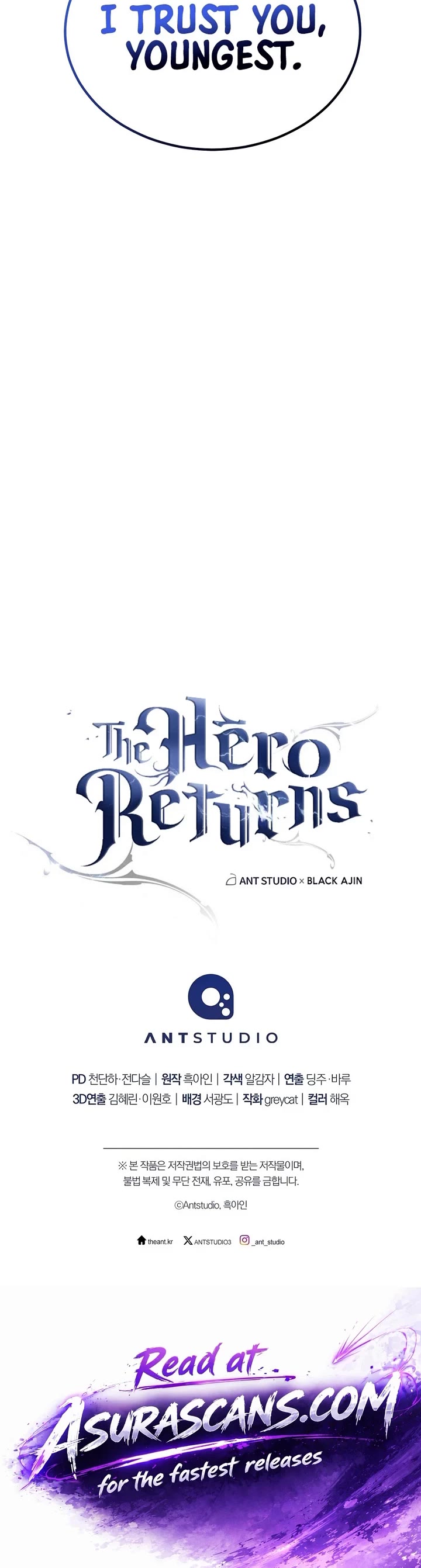 The Hero Returns Chapter 155 page 54 - Chapter 155