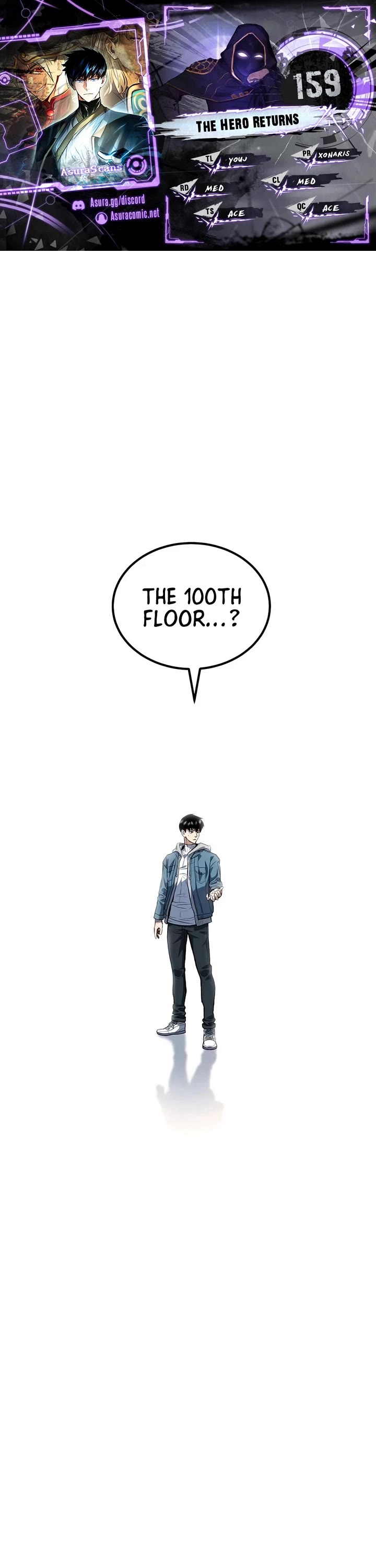 The Hero Returns Chapter 159 page 1 - Chapter 159