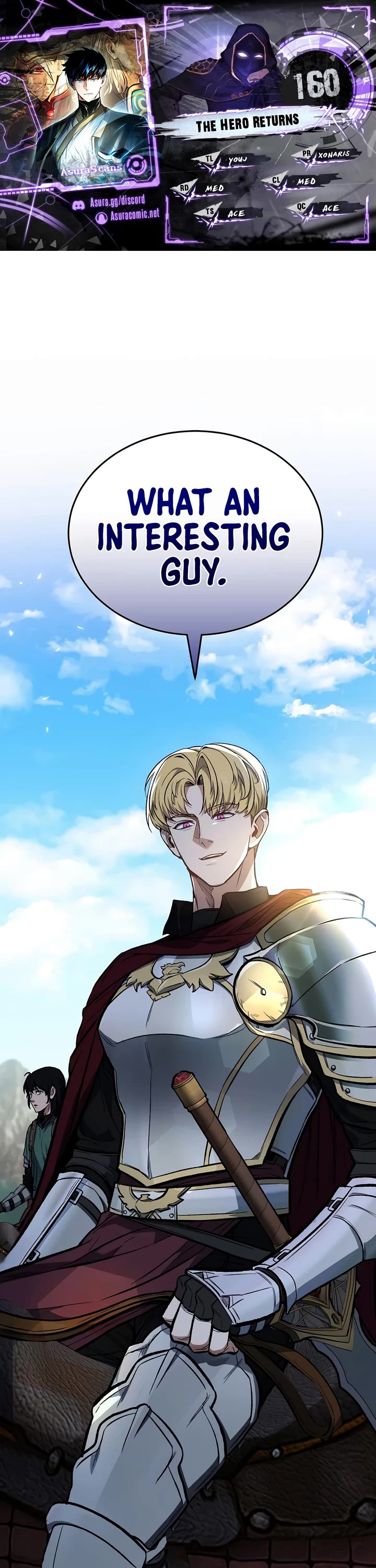 The Hero Returns Chapter 160 page 1 - Chapter 160