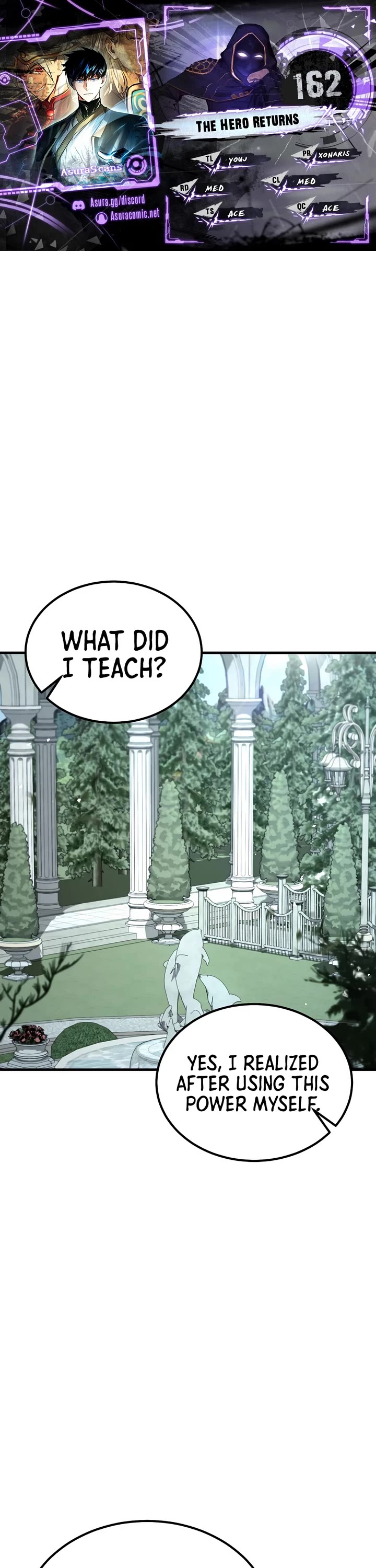 The Hero Returns Chapter 162 page 1 - Chapter 162