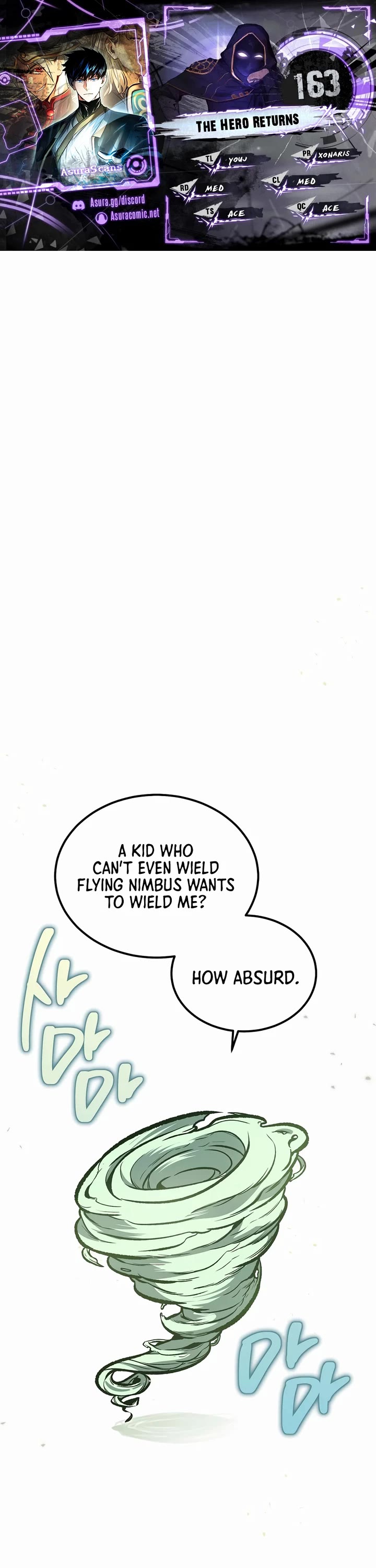 The Hero Returns Chapter 163 page 1 - Chapter 163