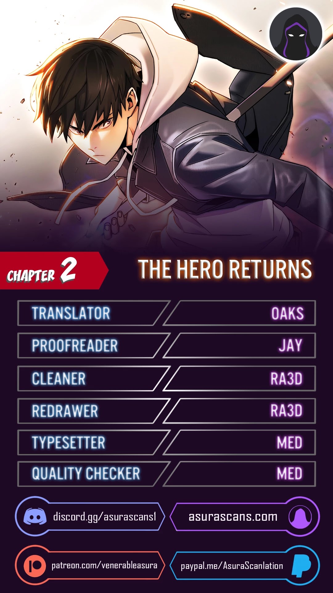 The Hero Returns Chapter 2 thumbnail