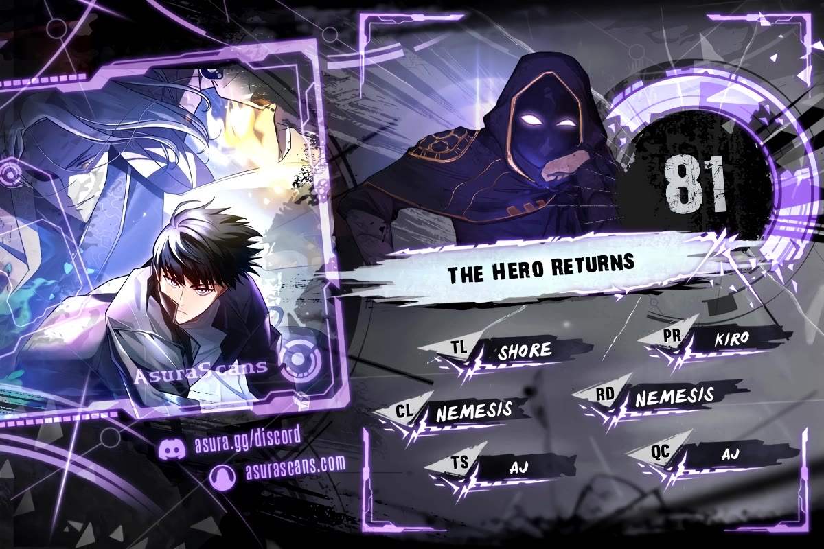 The Hero Returns Chapter 81 page 1 - Chapter 81