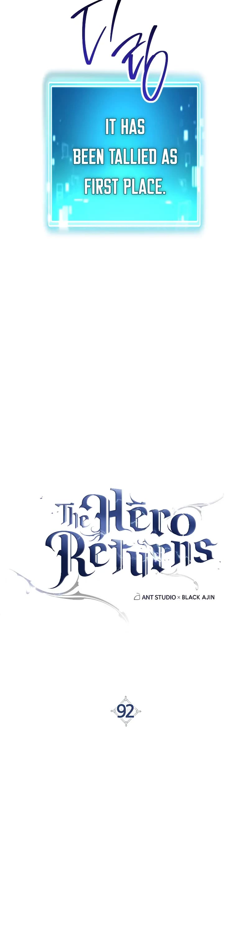The Hero Returns Chapter 92 page 29 - Chapter 92: S3 Start