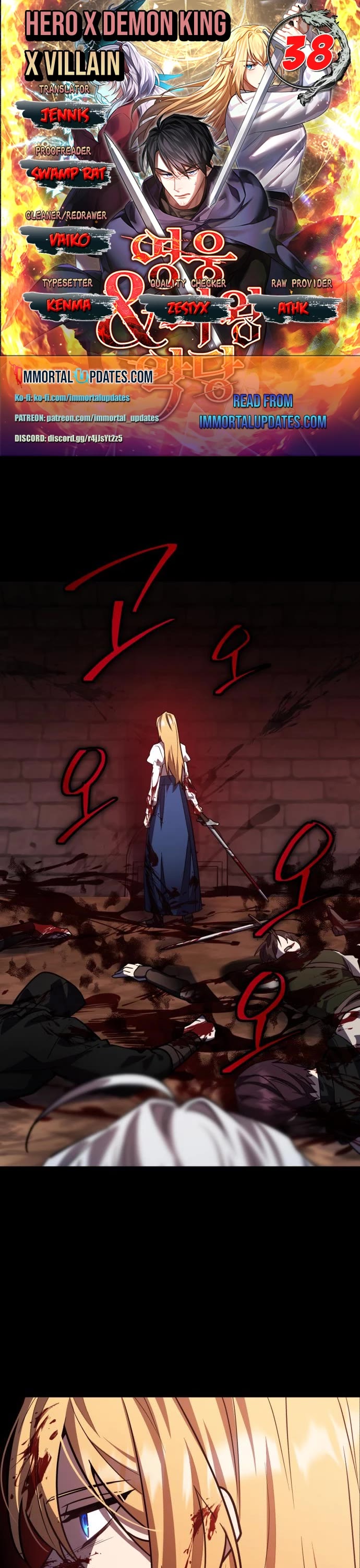 The Hero, the Demon, and the Villain Chapter 38 page 1 - Chapter 38