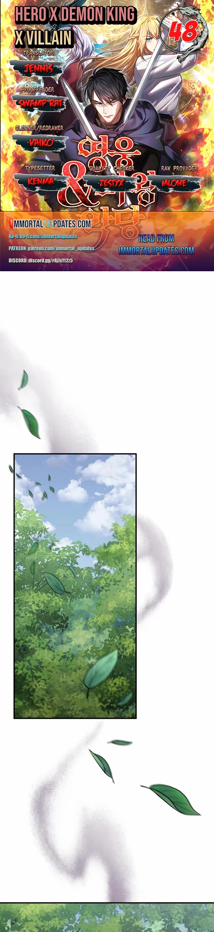 The Hero, the Demon, and the Villain Chapter 48 page 1 - Chapter 48
