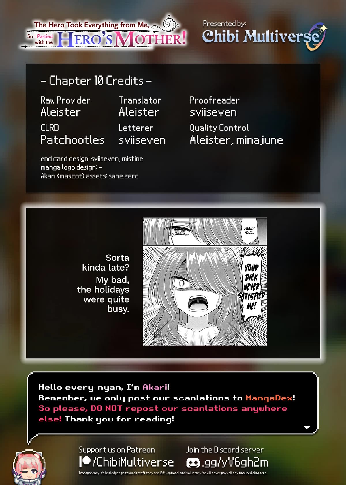 The Hero Took Everything from Me, So I Partied with the Hero’s Mother! Chapter 11 page 32 - Chapter 11