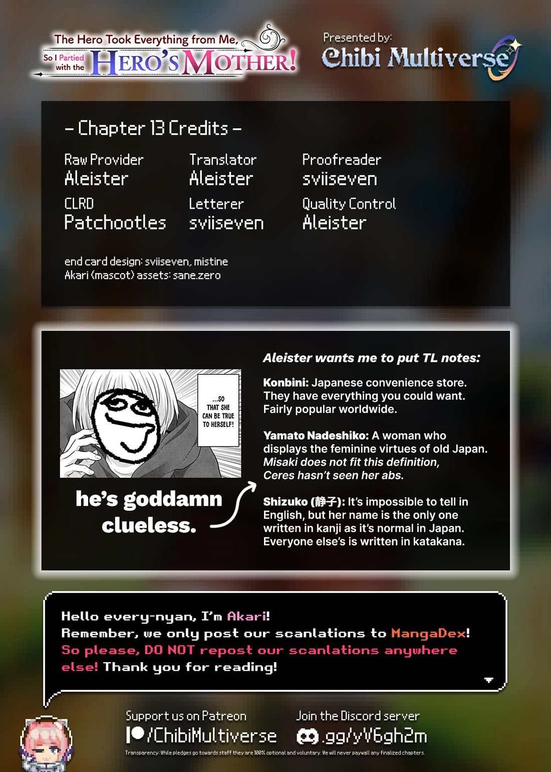 The Hero Took Everything from Me, So I Partied with the Hero’s Mother! Chapter 13 page 35 - Chapter 13