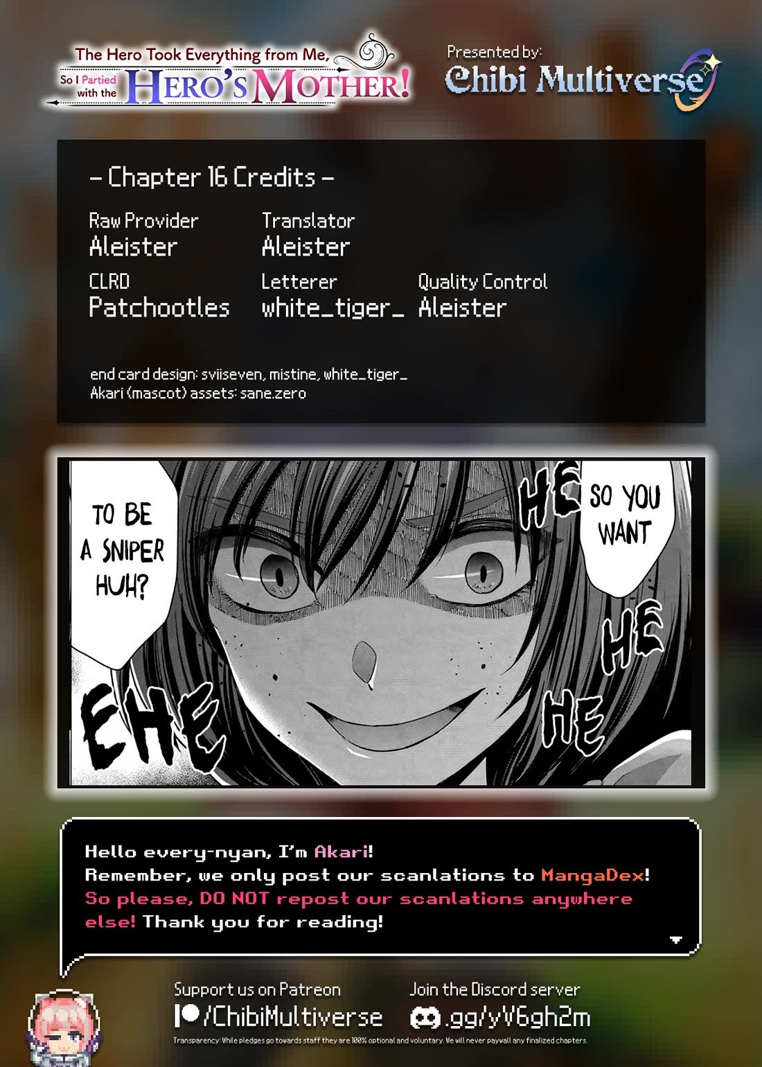 The Hero Took Everything from Me, So I Partied with the Hero’s Mother! Chapter 16 page 32 - Chapter 16
