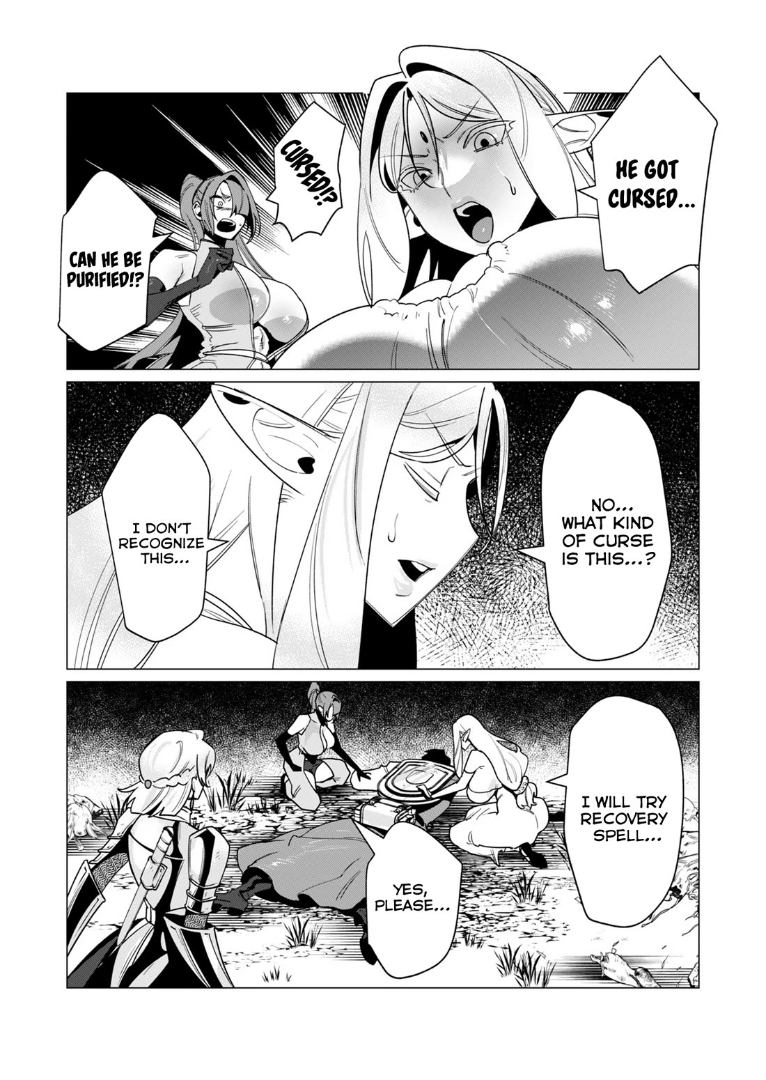 The Hero Wants a Married Woman as a Reward Chapter 14 page 28 - Chapter 14: Bro Got Cursed