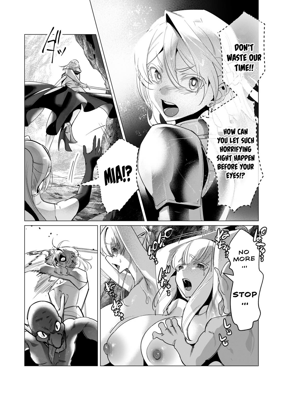 The Hero Wants a Married Woman as a Reward Chapter 16 page 11 - Chapter 16: Dark-Elves Unexpected Attack
