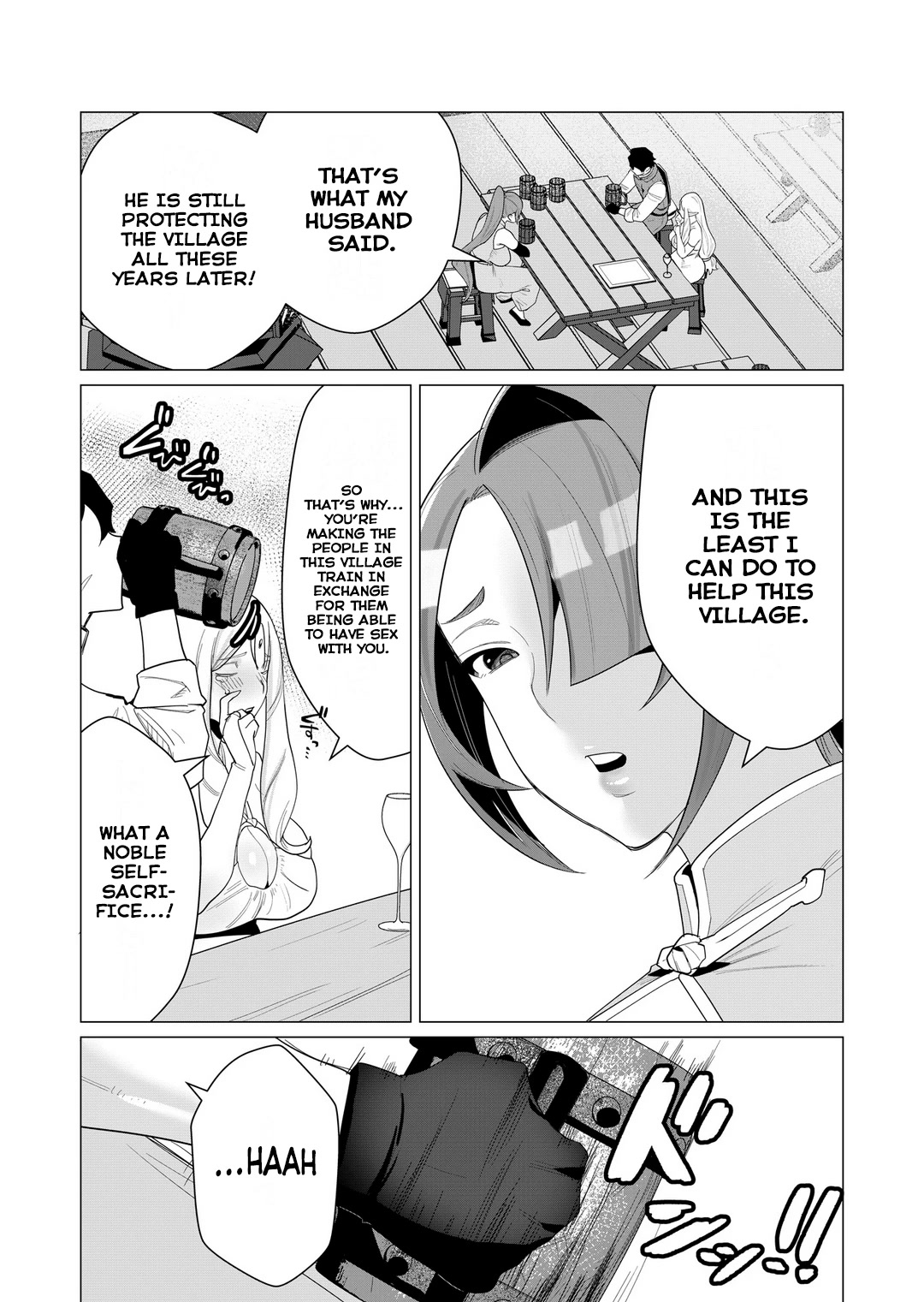 The Hero Wants a Married Woman as a Reward Chapter 2 page 15 - Chapter 2: Fucking a Milf in Front of Her Husband