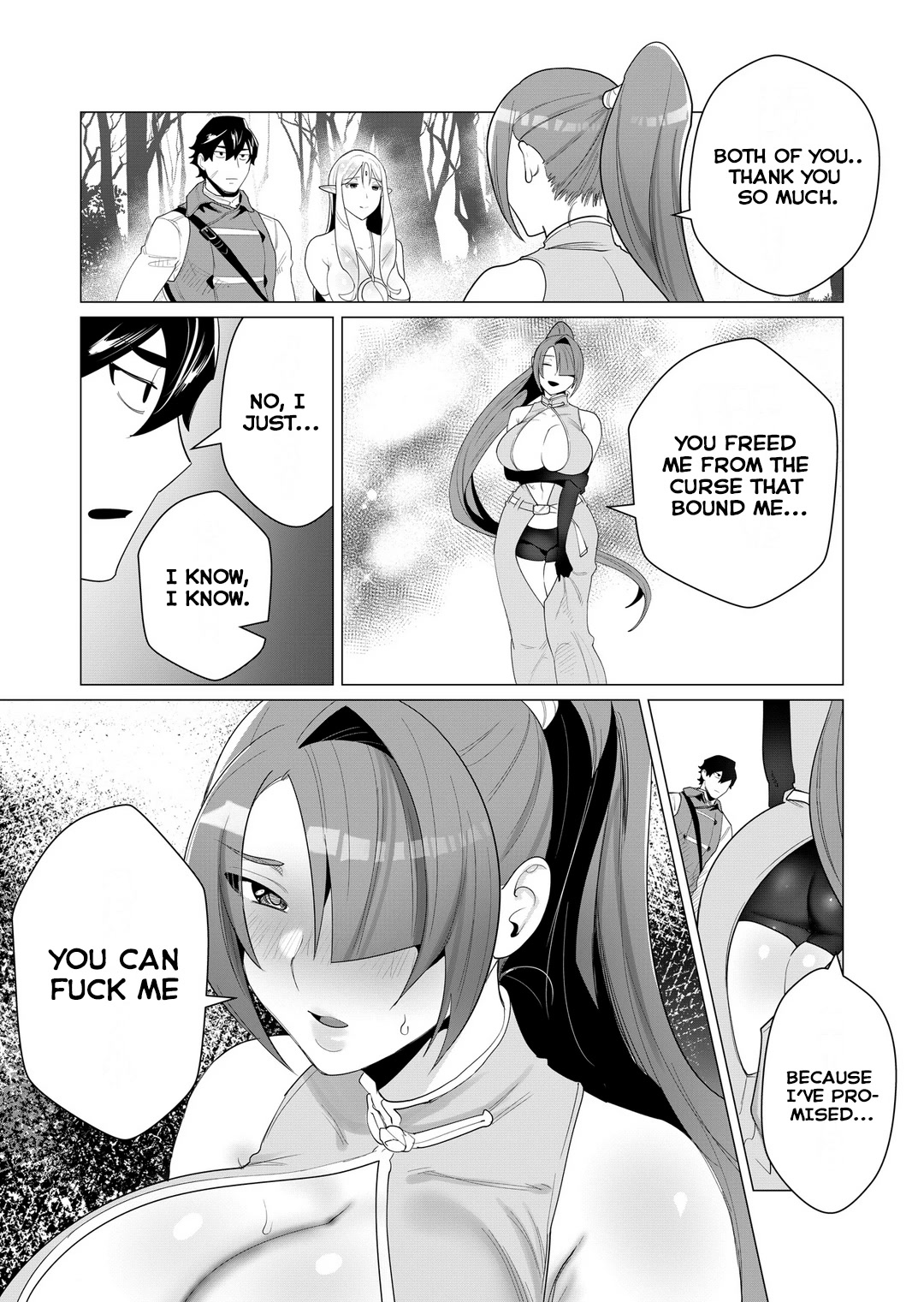 The Hero Wants a Married Woman as a Reward Chapter 2 page 38 - Chapter 2: Fucking a Milf in Front of Her Husband