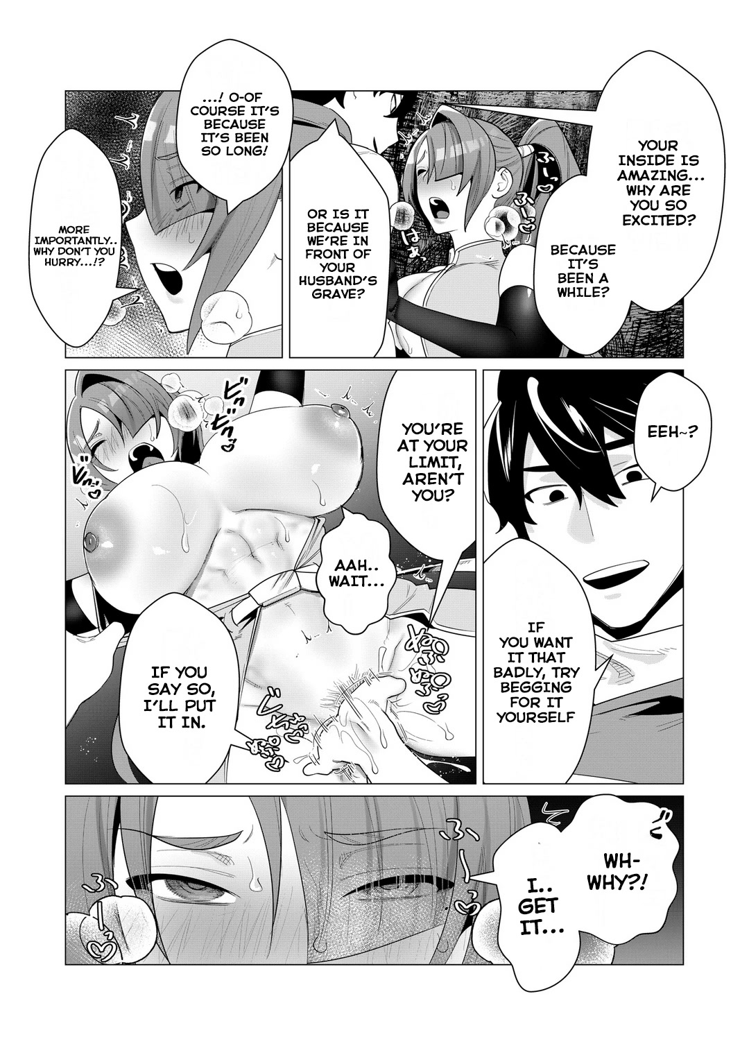The Hero Wants a Married Woman as a Reward Chapter 2 page 40 - Chapter 2: Fucking a Milf in Front of Her Husband