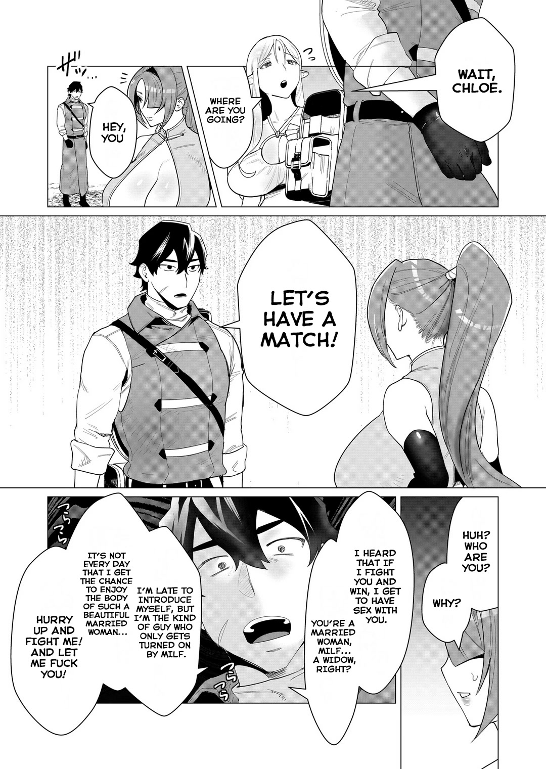 The Hero Wants a Married Woman as a Reward Chapter 2 page 6 - Chapter 2: Fucking a Milf in Front of Her Husband