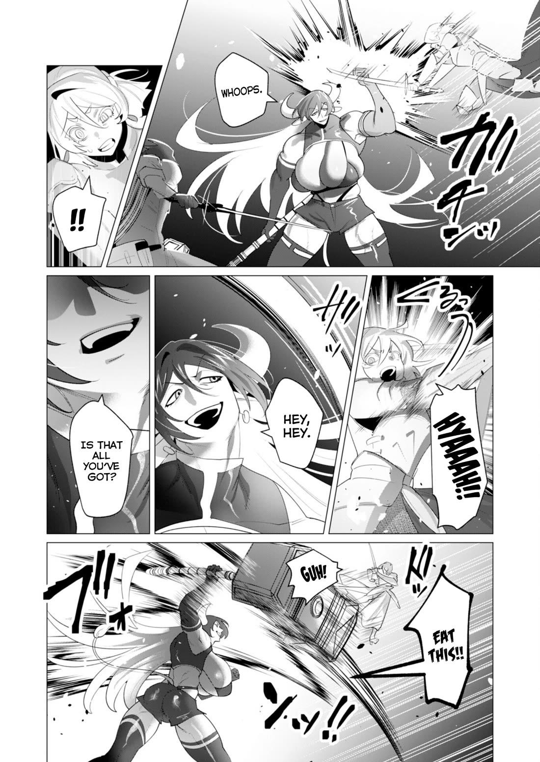 The Hero Wants a Married Woman as a Reward Chapter 22 page 20 - Chapter 22: Cow Milf Fight