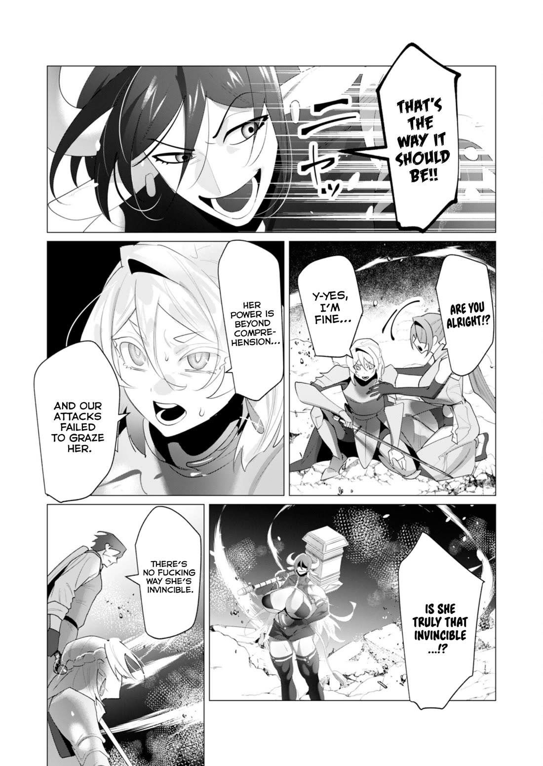 The Hero Wants a Married Woman as a Reward Chapter 22 page 22 - Chapter 22: Cow Milf Fight