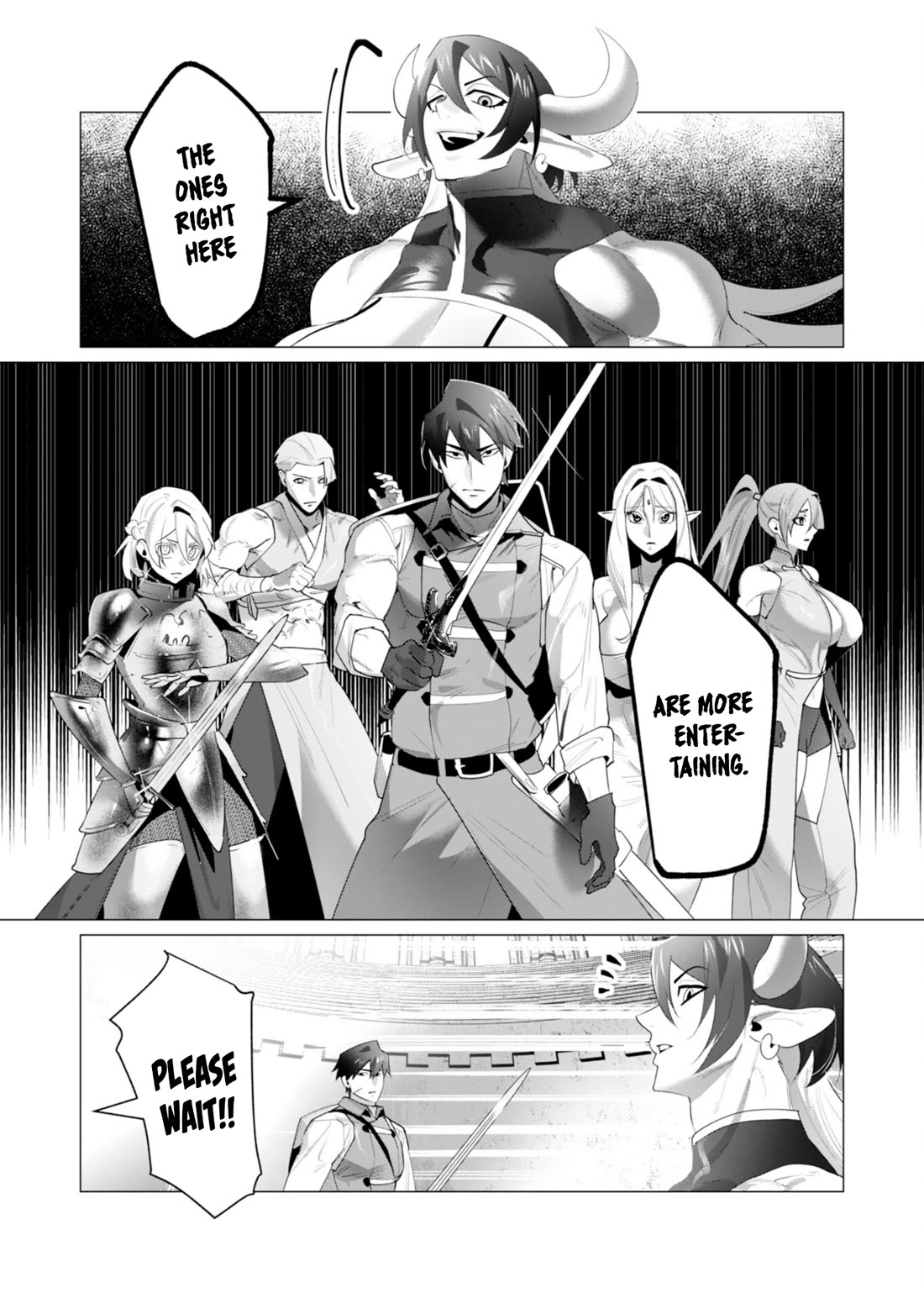 The Hero Wants a Married Woman as a Reward Chapter 22 page 7 - Chapter 22: Cow Milf Fight