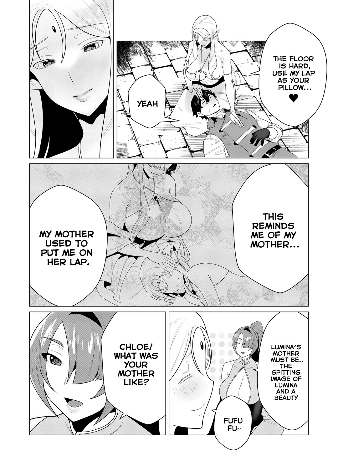 The Hero Wants a Married Woman as a Reward Chapter 3 page 15 - Chapter 3: Threesome With MILFS