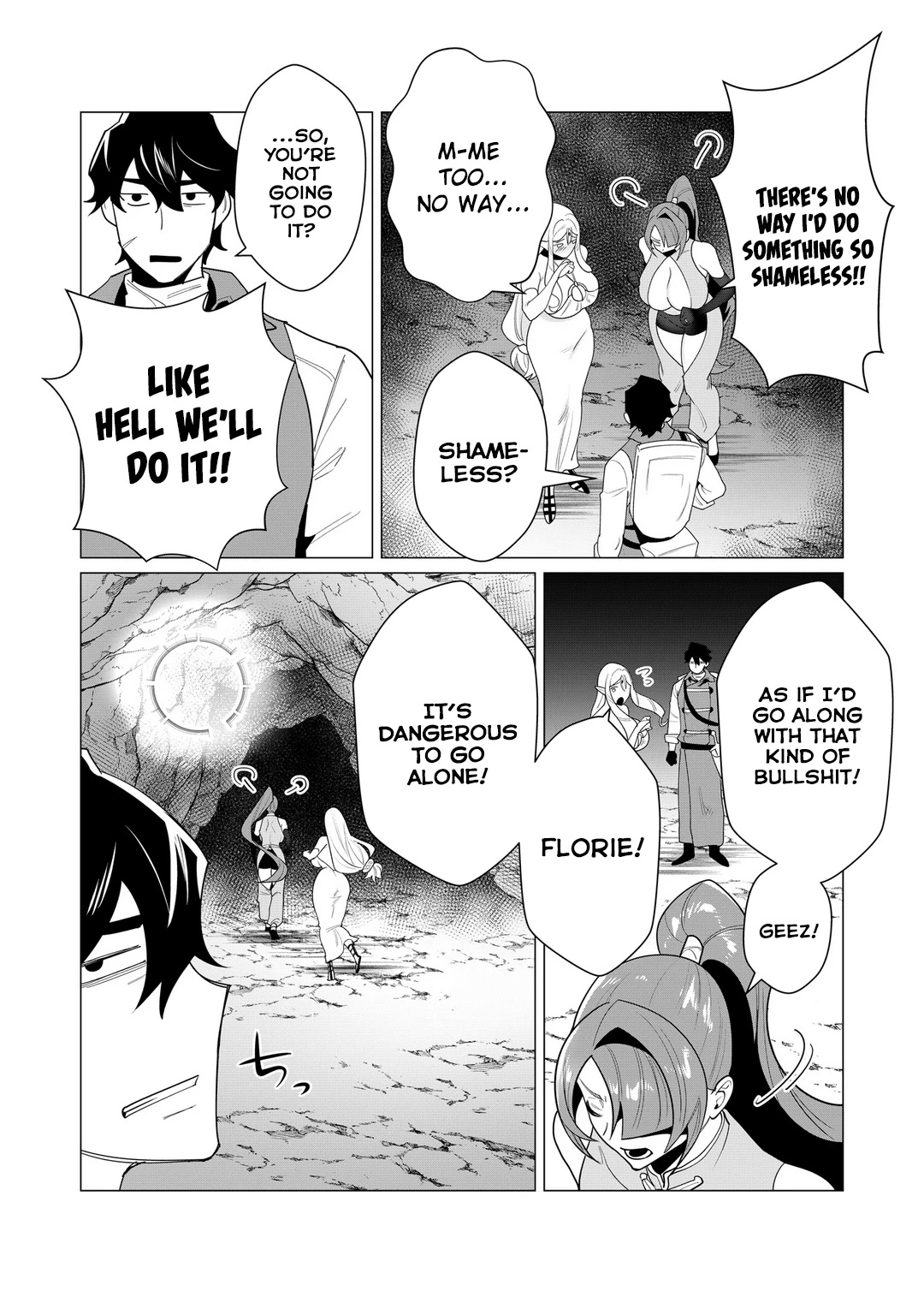The Hero Wants a Married Woman as a Reward Chapter 3 page 8 - Chapter 3: Threesome With MILFS