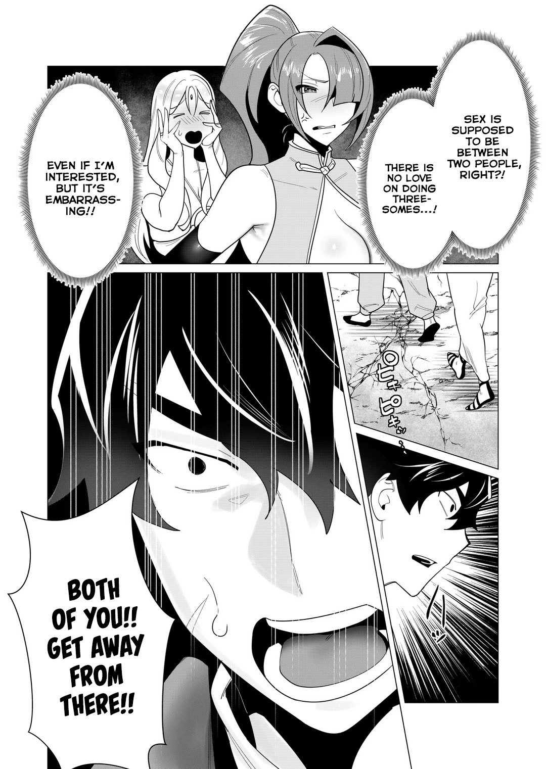 The Hero Wants a Married Woman as a Reward Chapter 3 page 9 - Chapter 3: Threesome With MILFS