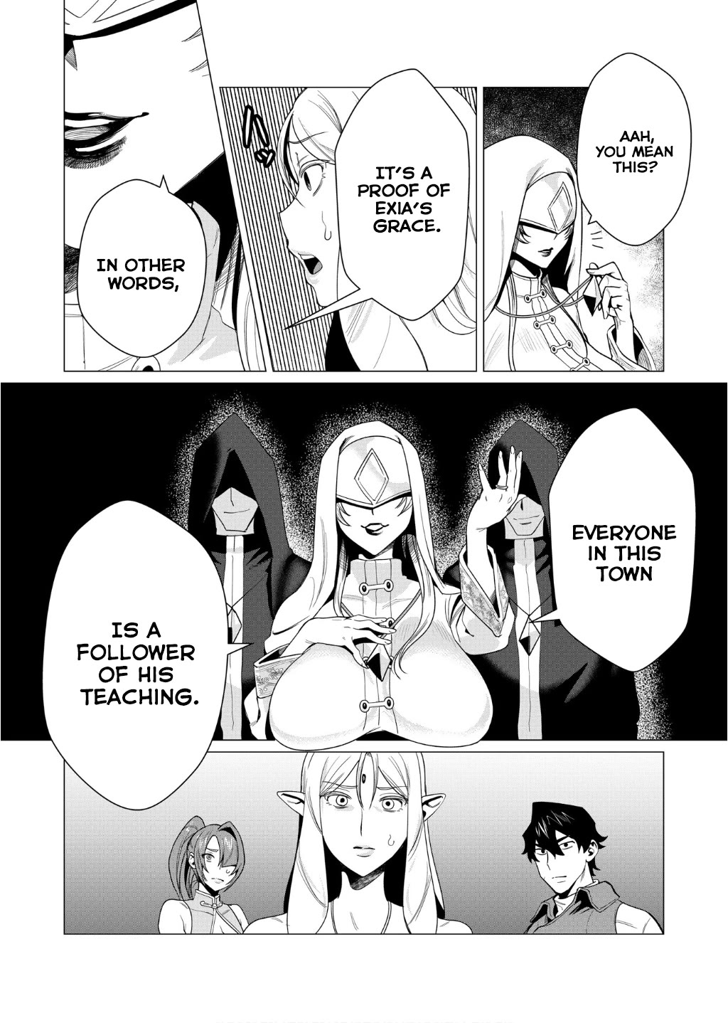 The Hero Wants a Married Woman as a Reward Chapter 4 page 11 - Chapter 4: Milf and Exia Cult