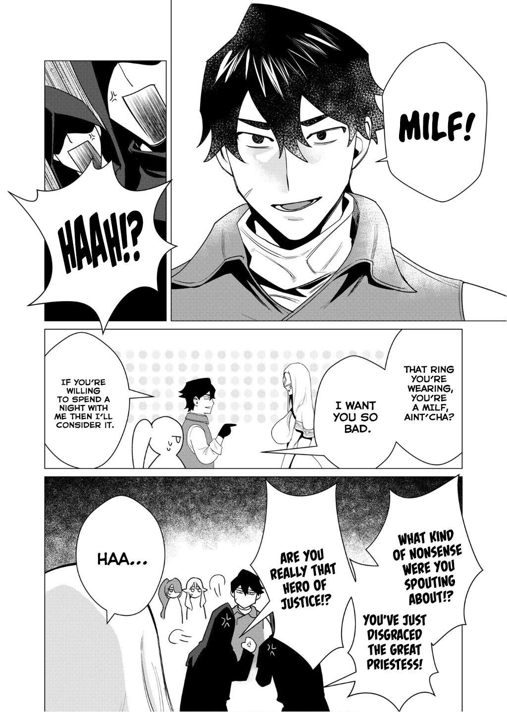 The Hero Wants a Married Woman as a Reward Chapter 4 page 8 - Chapter 4: Milf and Exia Cult