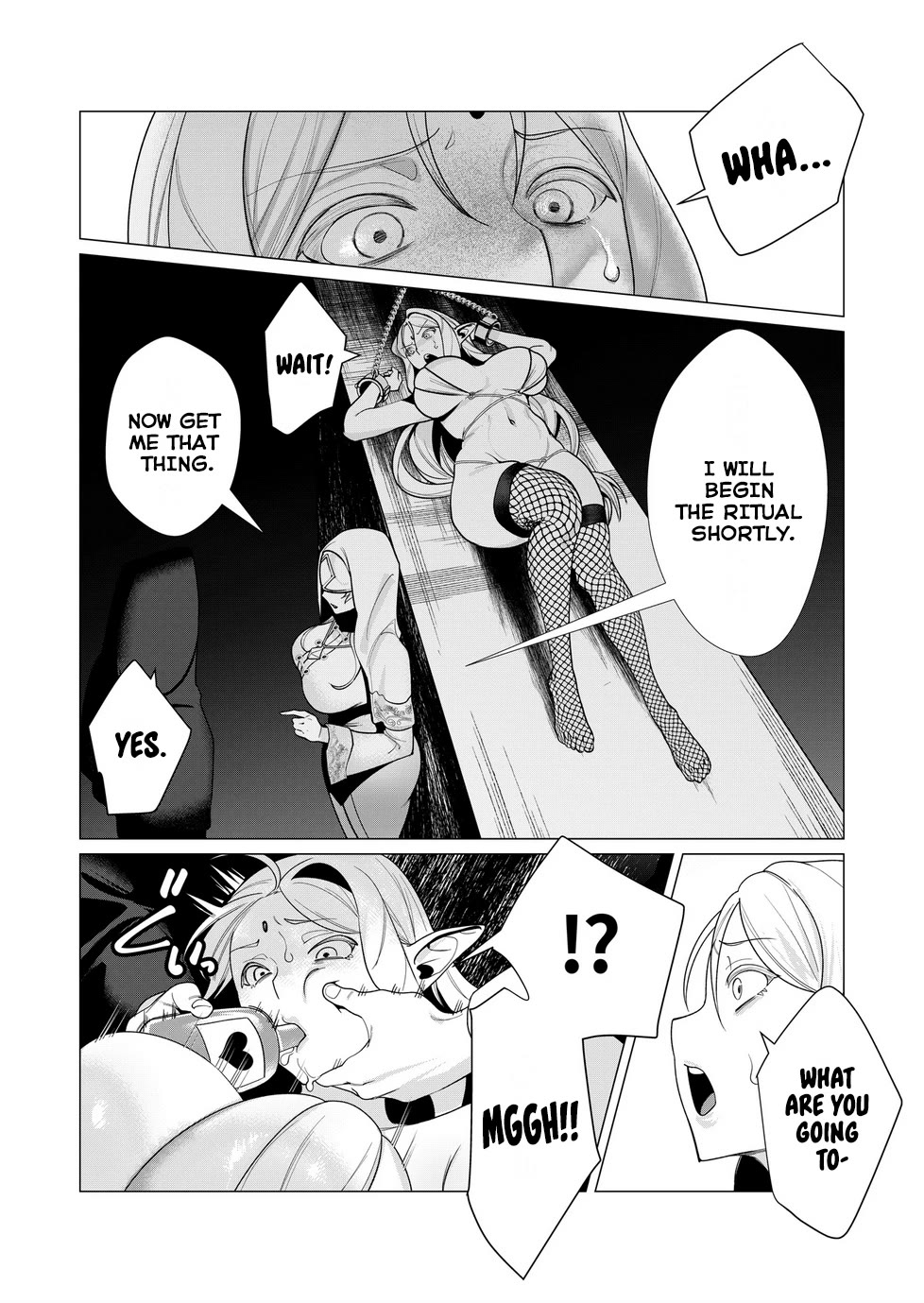 The Hero Wants a Married Woman as a Reward Chapter 5 page 3 - Chapter 5: Save MILF & FUCK MILF PRIESTESS