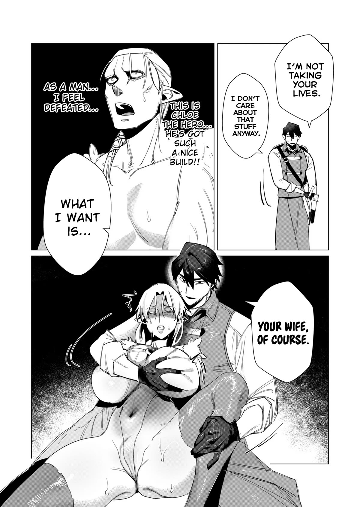 The Hero Wants a Married Woman as a Reward Chapter 9 page 25 - Chapter 9: Bro Fucks Someone's Wife In Front Of Her Husband