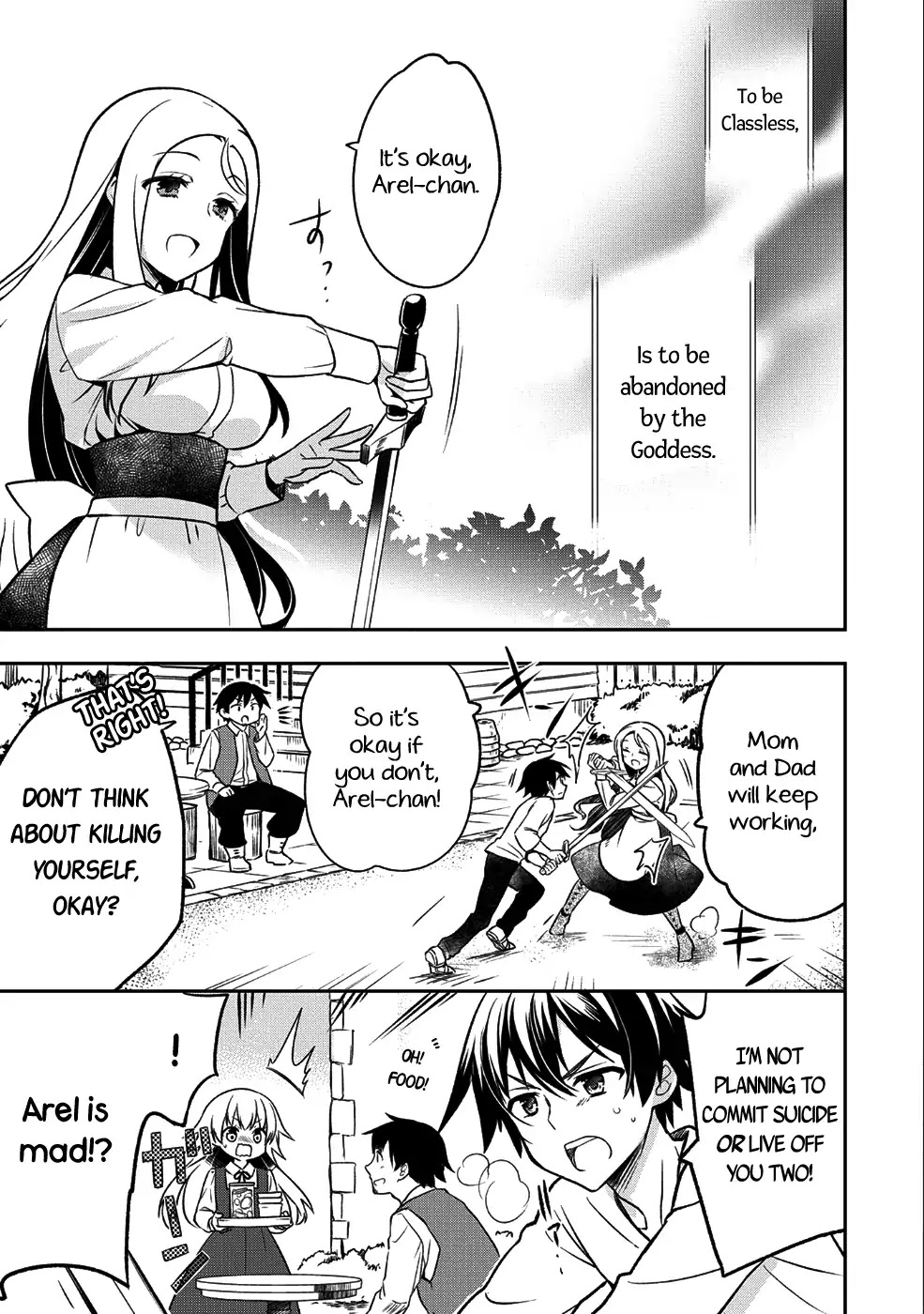 The Hero Who Has No Class. I Don't Need Any Skills, It's Okay. Chapter 1 page 11 - Chapter 1