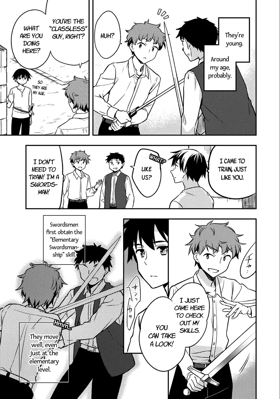 The Hero Who Has No Class. I Don't Need Any Skills, It's Okay. Chapter 1 page 15 - Chapter 1