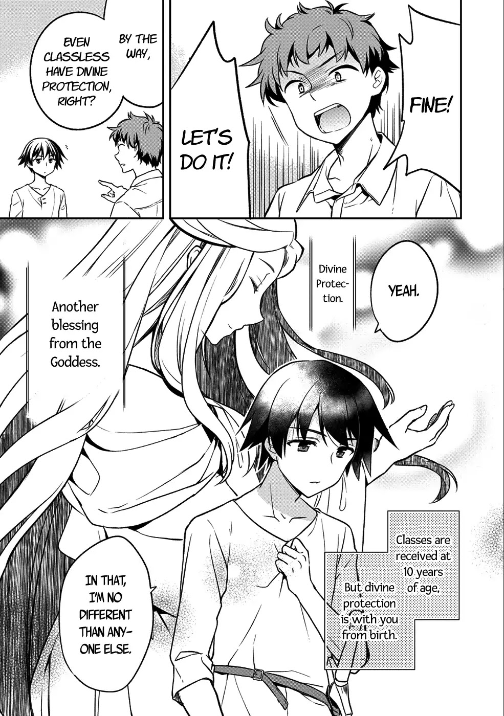 The Hero Who Has No Class. I Don't Need Any Skills, It's Okay. Chapter 1 page 17 - Chapter 1