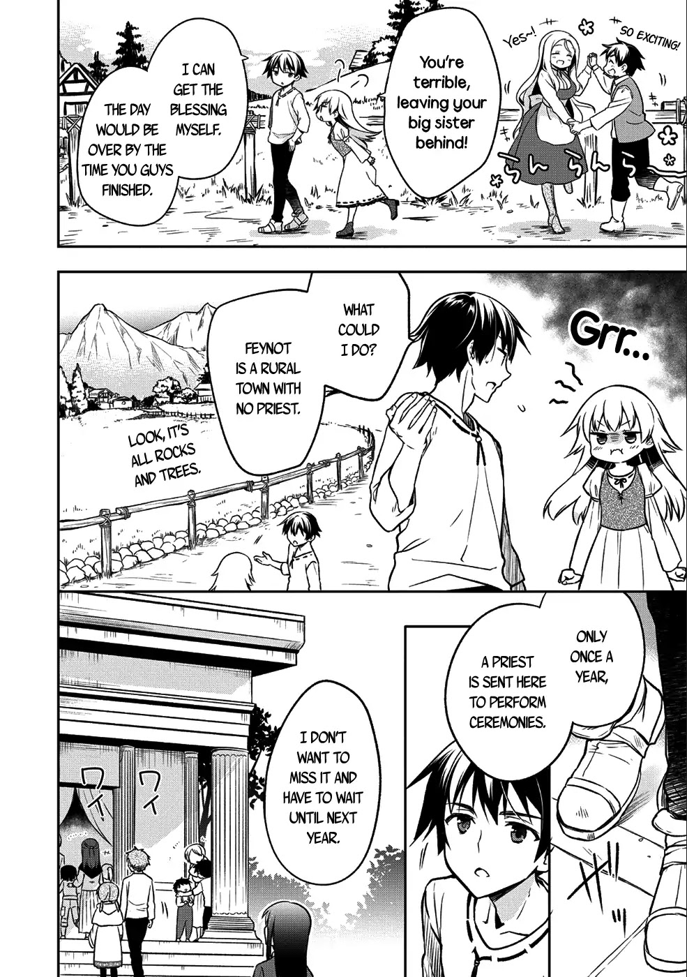 The Hero Who Has No Class. I Don't Need Any Skills, It's Okay. Chapter 1 page 4 - Chapter 1
