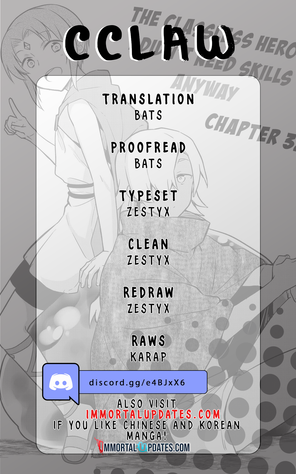 The Hero Who Has No Class. I Don't Need Any Skills, It's Okay. Chapter 32 page 1 - Chapter 32