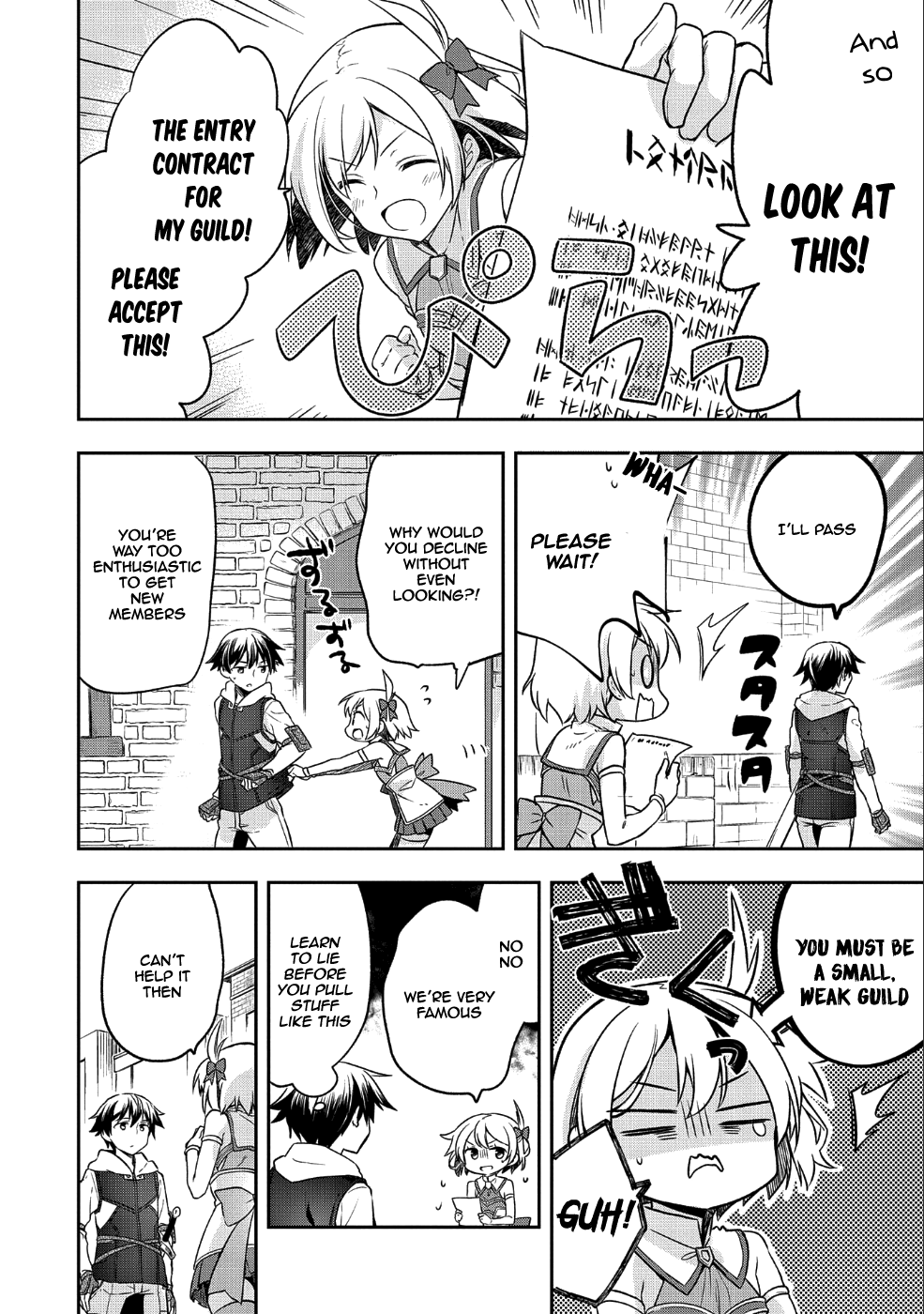 The Hero Who Has No Class. I Don't Need Any Skills, It's Okay. Chapter 4 page 9 - Chapter 4