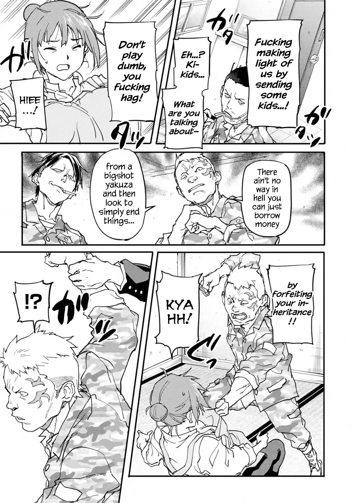 The Hero Who Returned Remains the Strongest in the Modern World Chapter 13.1 page 1 - Chapter 13.1 - 13.4: Desperate Girls