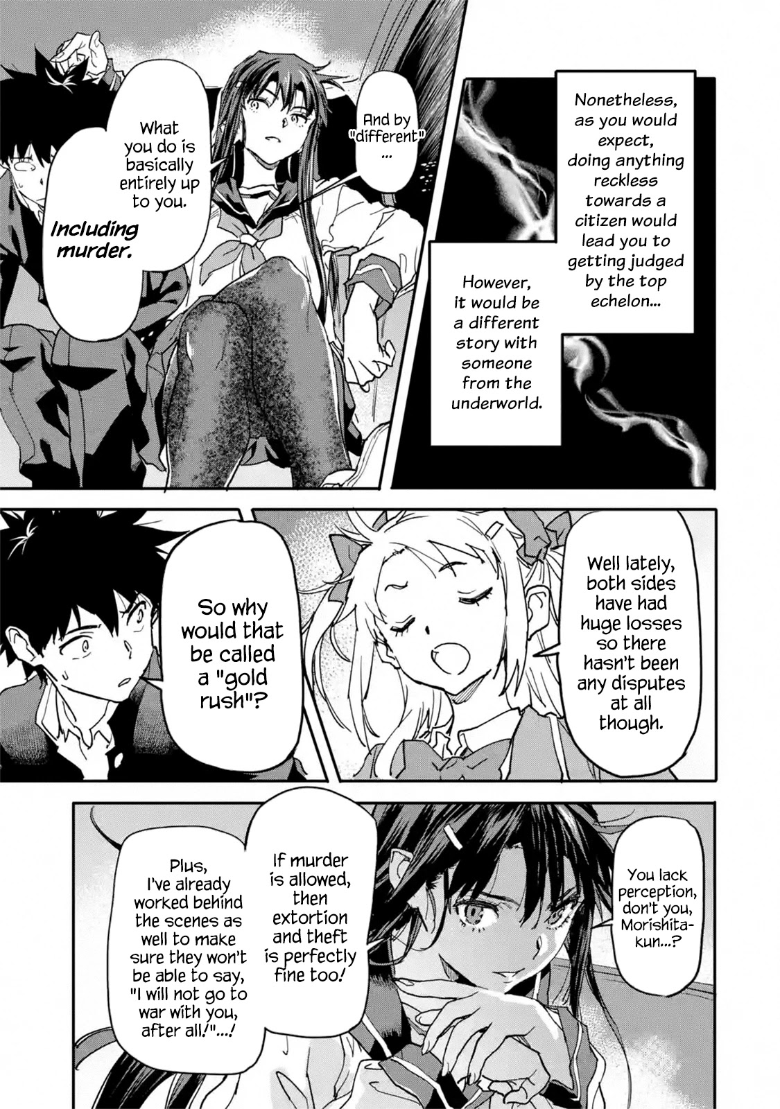The Hero Who Returned Remains the Strongest in the Modern World Chapter 13.1 page 19 - Chapter 13.1 - 13.4: Desperate Girls