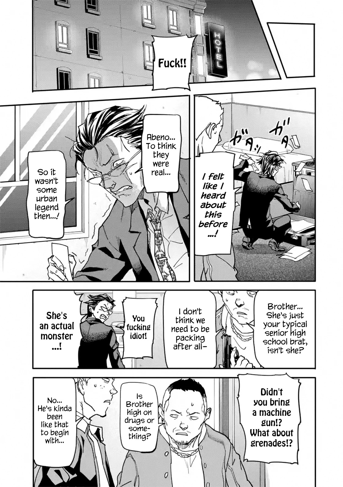 The Hero Who Returned Remains the Strongest in the Modern World Chapter 13.1 page 21 - Chapter 13.1 - 13.4: Desperate Girls
